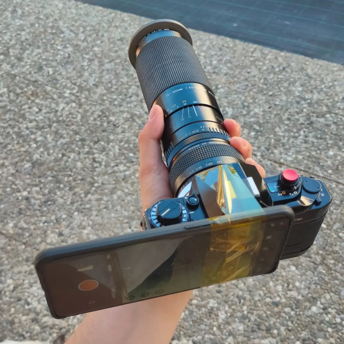 Kapton tape fixture attempt